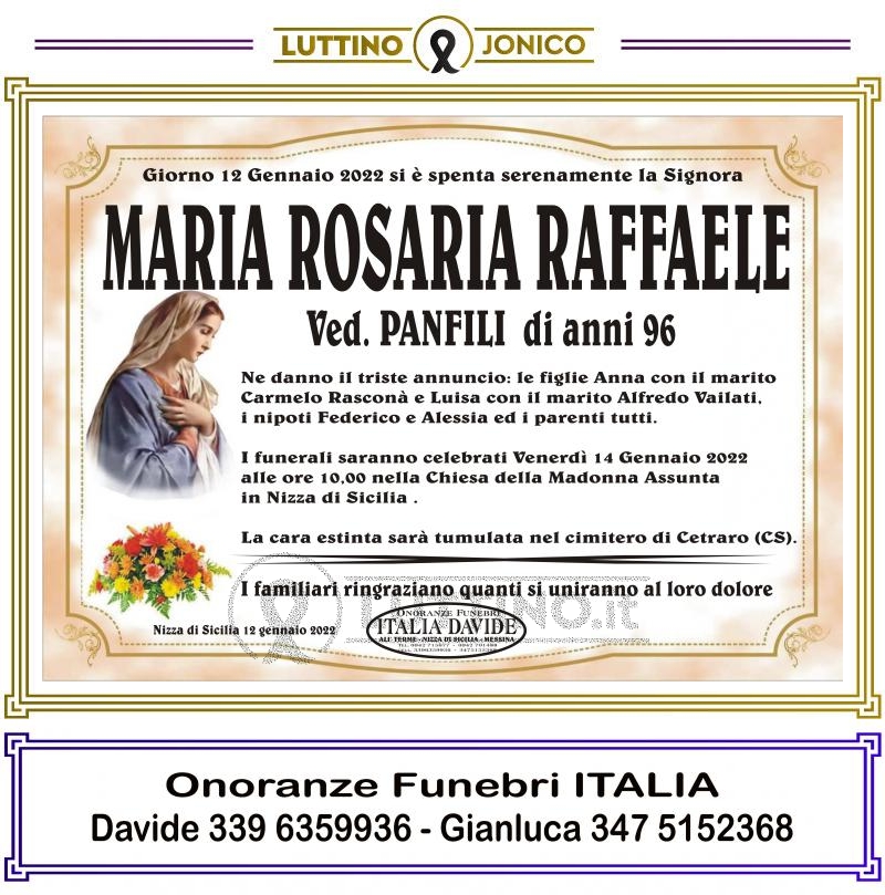 Maria Rosaria  Raffaele